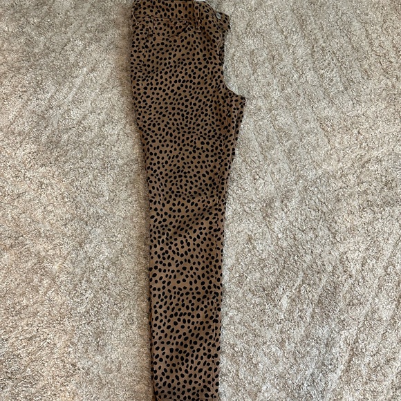 J Crew Leopard Jeans - Picture 2 of 5